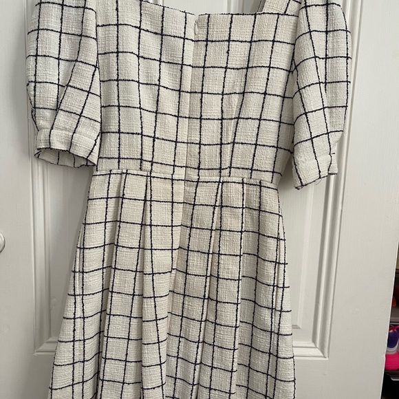 Gal Meets Glam Tweed Windowpane Mini Dress - Picture 7 of 8